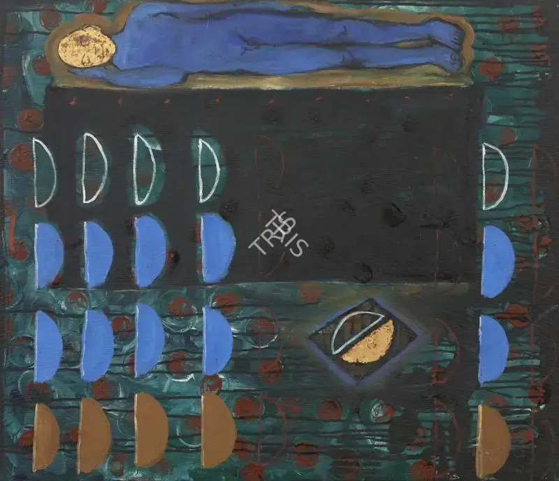 G.R. Iranna (Artist), Untitled, 1998, Painting