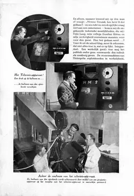 Erich Pommer (Producer), Metropolis, 1927, Film Programme