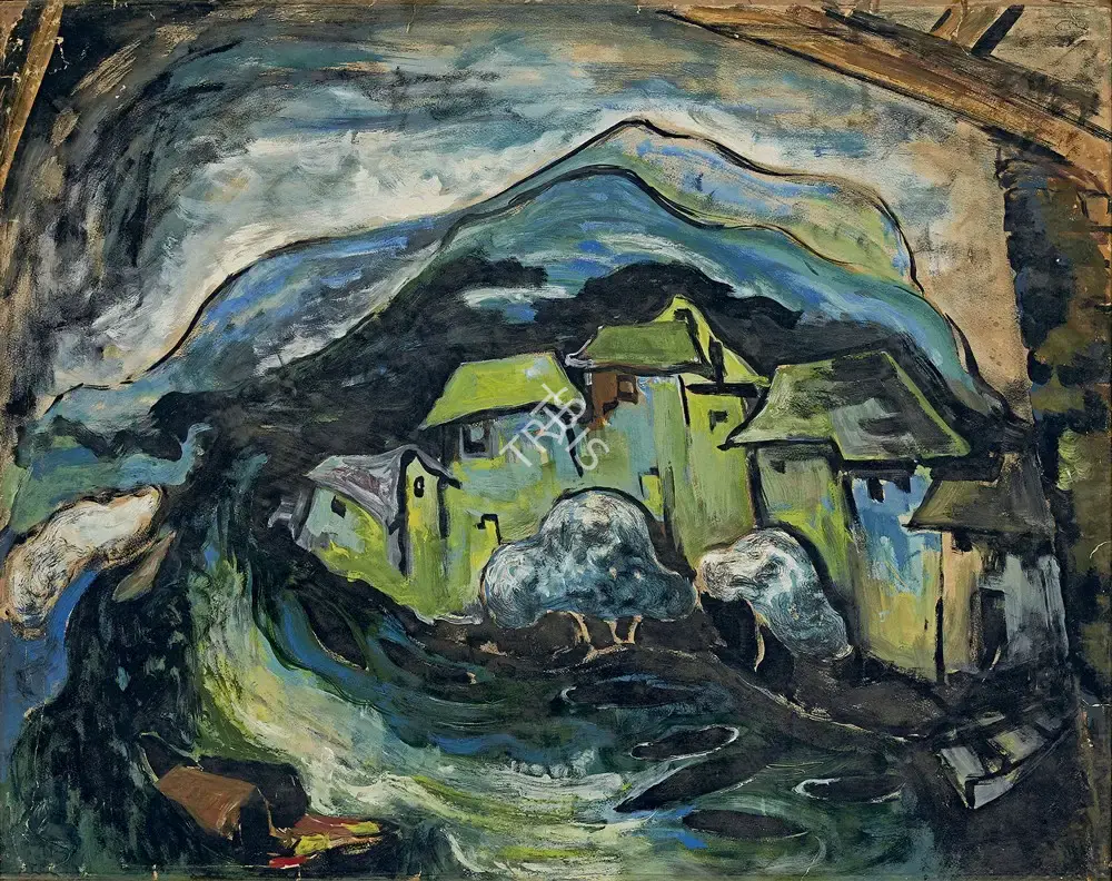 H.A. Gade (Artist), Untitled, 1970, Painting