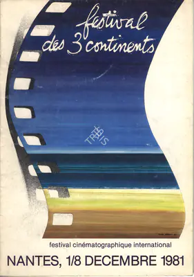 Jean Joel Barreau (President), Festival Des Three Continents, 1981, International Film Festival Catalogue