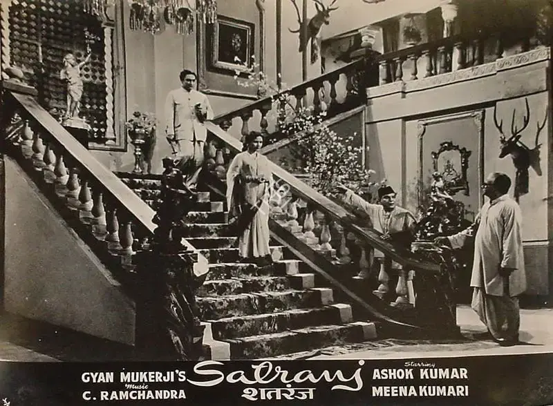 K.H. Kapadia (Cinematographer), Satranj, 1956, Lobby Card