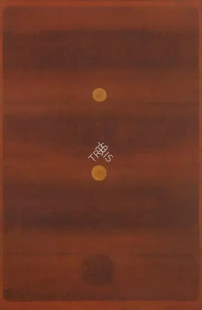 Gaitonde, V.S. (Artist). Untitled, 1973 | Painting, Sa.Mum/26.03.19, 2019 · Saffronart