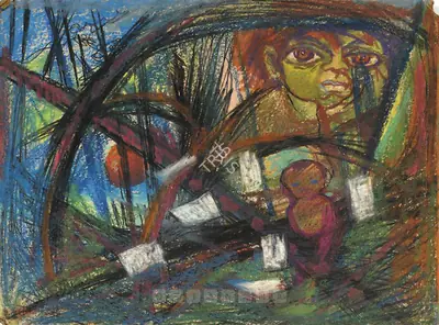 Chittaprosad (Artist), Untitled, 1965, Painting