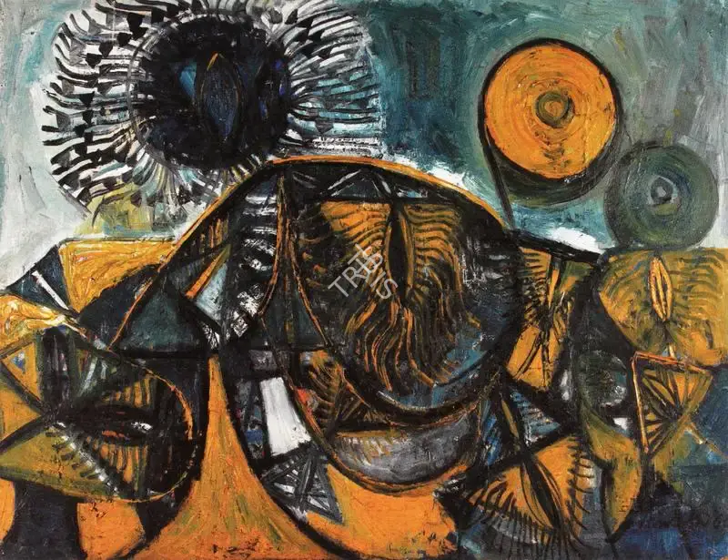 Avinash Chandra (Artist), Untitled, 1960, Painting
