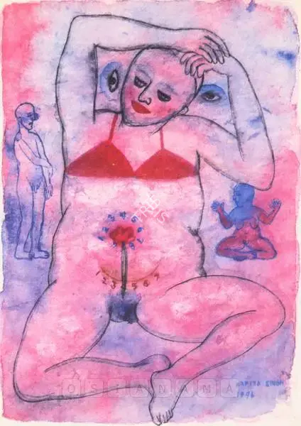 Arpita Singh (Artist), Untitled, 1996, Painting