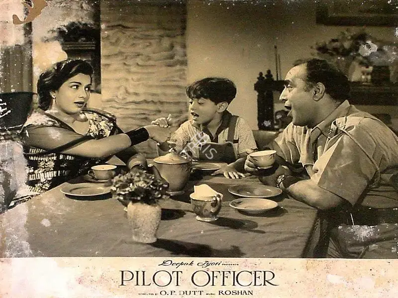 O.P. Datta (Producer), Pilot Officer, 1963, Lobby Card