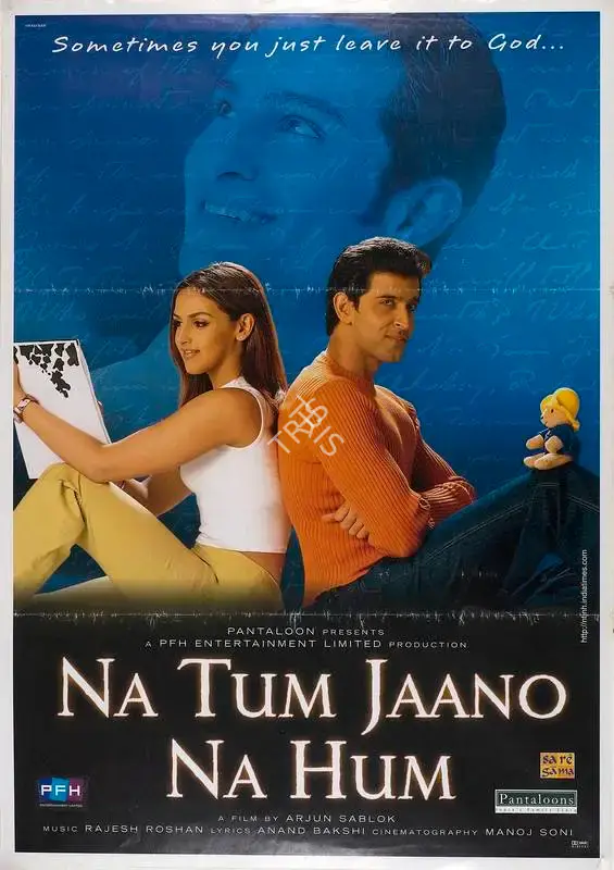 Arjun Sablok (Director), Na Tum Jaano Na Hum, 2002, Full Sheet Poster