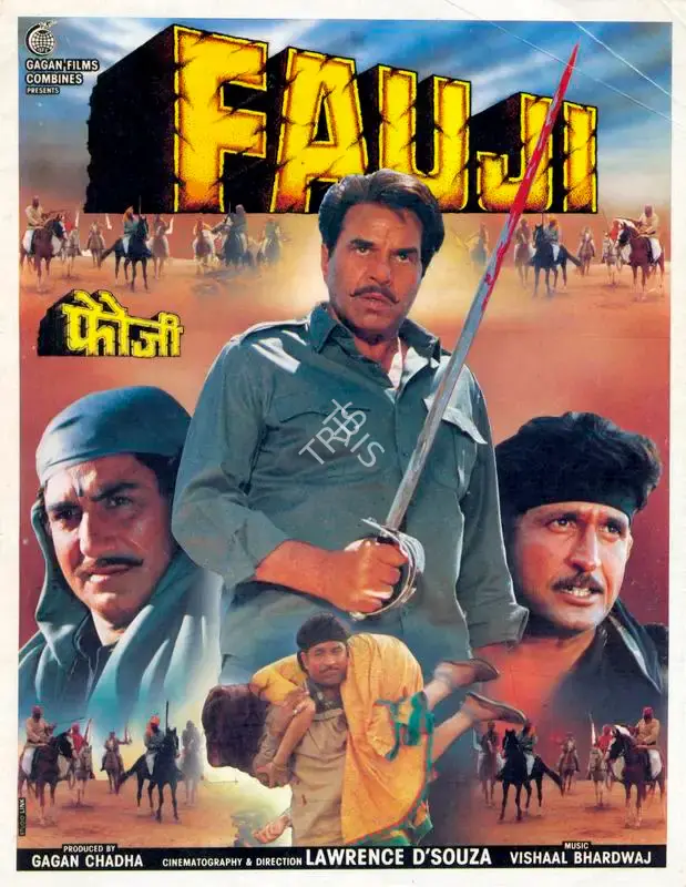 Gagan Chadha (Producer), Fauji, 1995, Song-Synopsis Booklet
