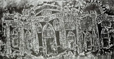 D. Venkatapathy (Artist), Blue Mahal, Painting