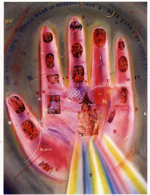 Vinod Dave (Artist), Blessed Viewer, 1996, Painting