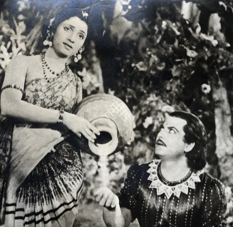 V. Shantaram (Director), Shakuntala, 1943, Photographic Still