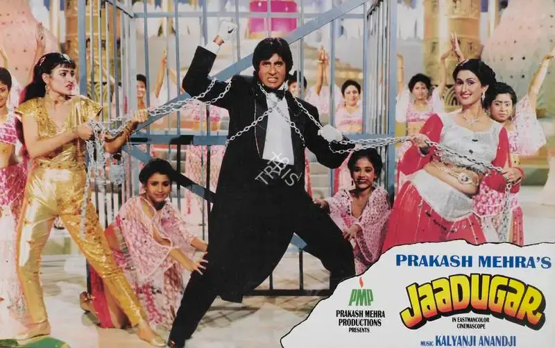 Prakash Mehra (Producer), Jaadugar, 1989, Lobby Card