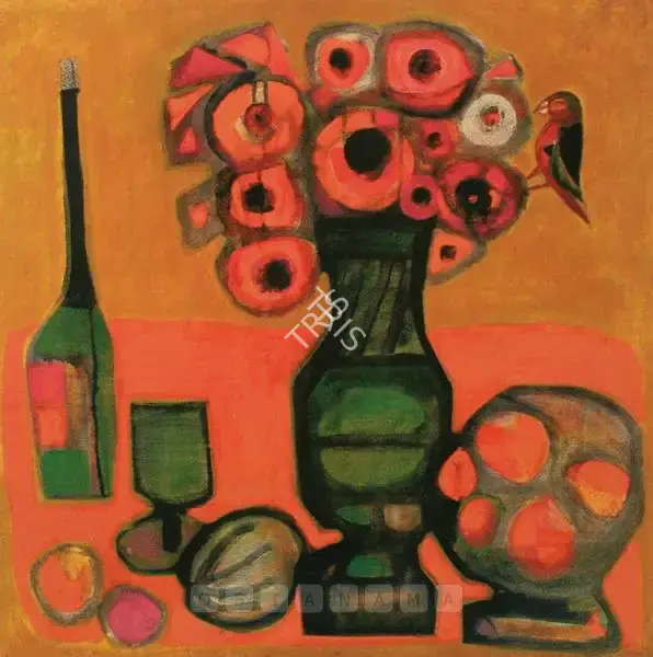 Badri Narayan (Artist), Untitled, 1965, Painting