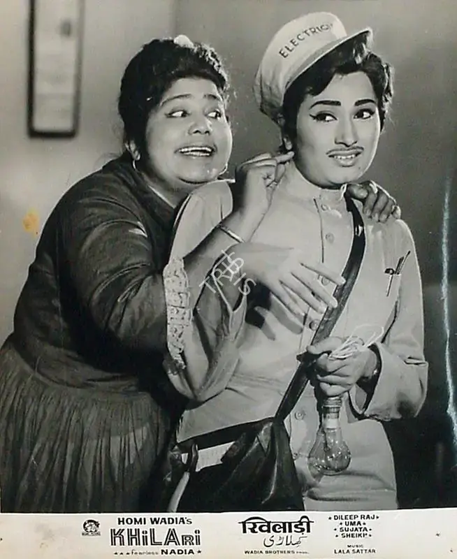 Anant Wadadeker (Cinematographer), Khilari, 1968, Lobby Card