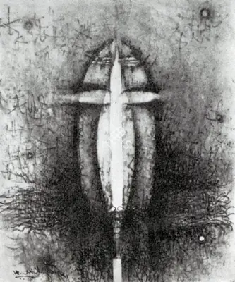 S.P. Jayakar (Artist), 3, 5 and 7, Painting