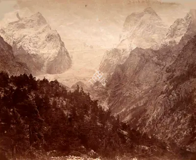 Unknown (Photographer), The Kurmolee Glacier, 1864, Antiquarian Photograph