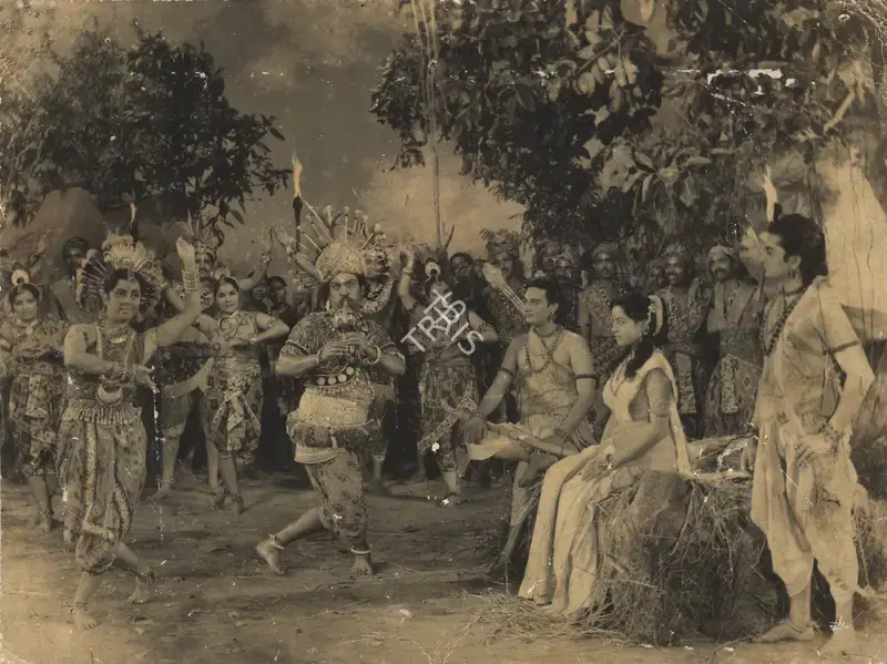 Aga Hasham (Cinematographer), Sampoorna Ramayana, 1961, Photographic Still