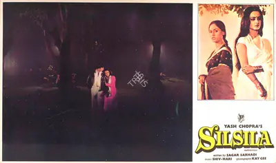 Gee, Kay (Cinematographer), Silsila, 1981 | Lobby Card | CinemaEducation | 00788576