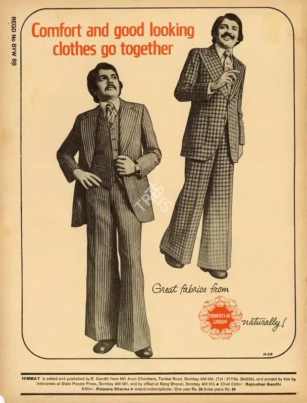 Rajmohan Gandhi (Chief Editor), Himmat, 1976, Magazine