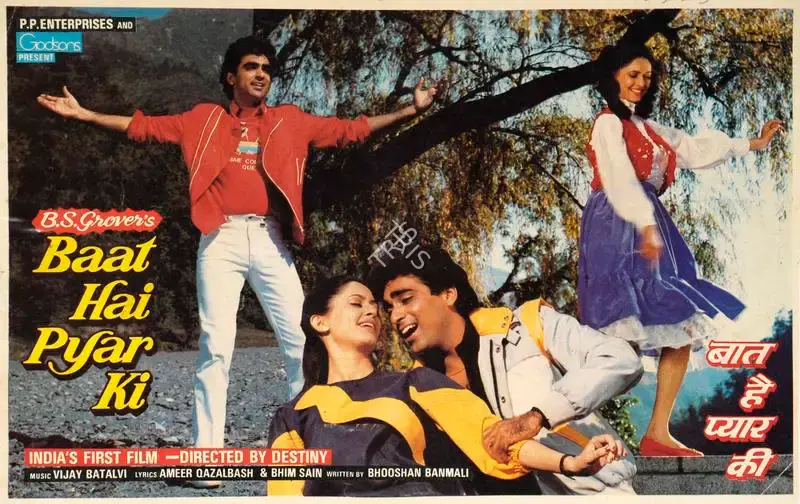 B.S. Grover (Producer), Baat Hai Pyar Ki, 1987, Song-Synopsis Booklet