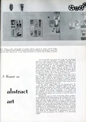 Anonymous (Essayist), A Report on Abstract Art, 1954, Essay