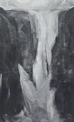 Jehangir Sabavala (Artist), Of Cliff and Fall III, 1978, Painting