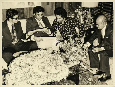 G.P. Sippy (Producer), Sholay, 1975, Photographic Still