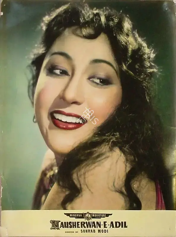 Sohrab Modi (Director), Nausherwan E Adil, 1957, Lobby Card