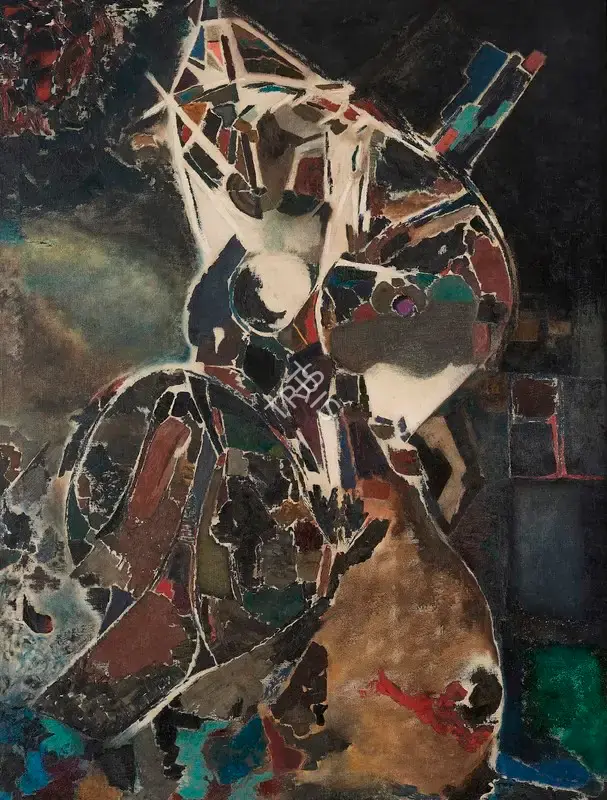 Bal Chhabda (Artist), Woman Through the Ages, 1961, Painting