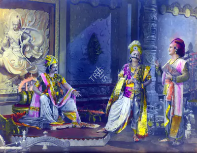 Shanker Bhatt (Producer), Vikramaditya, 1945, Photographic Still