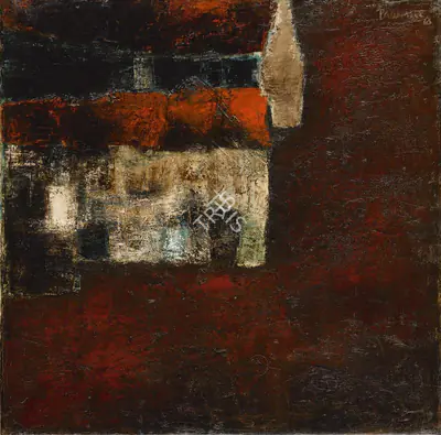 Akbar Padamsee (Artist), Untitled, 1963, Painting