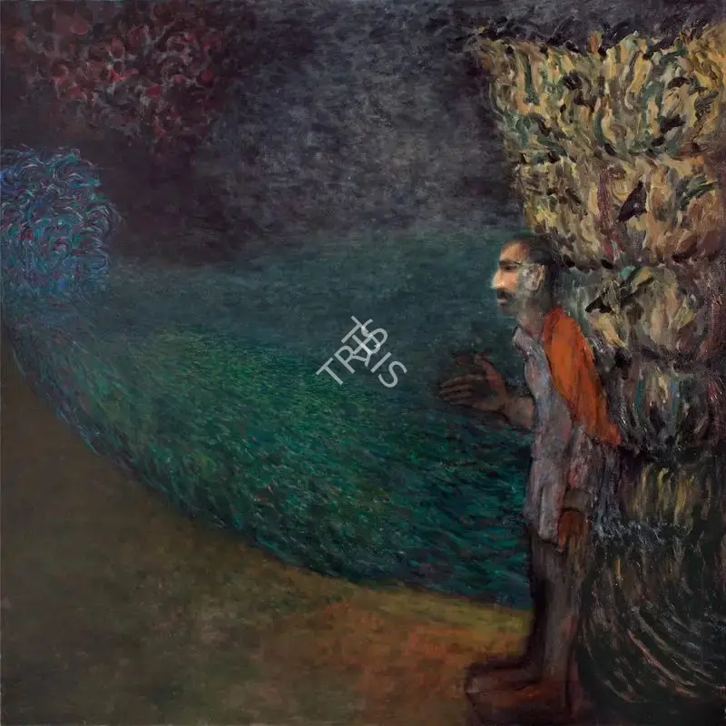 Sundaram, Vivan (Artist). Elegy for an Old Grass-Cutter, 1988 | Painting, Pu.Mum/22.11.18, 2018 · Pundole