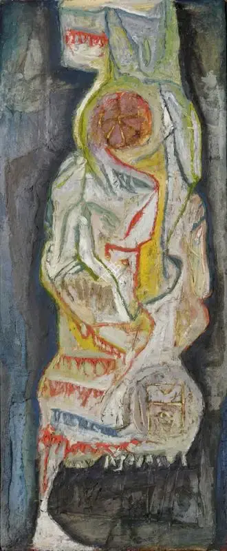 Mohan Samant (Artist), Composition, 1964, Painting