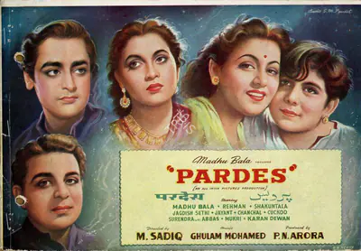 P.N. Arora (Producer), Pardes, 1950, Song-Synopsis Booklet