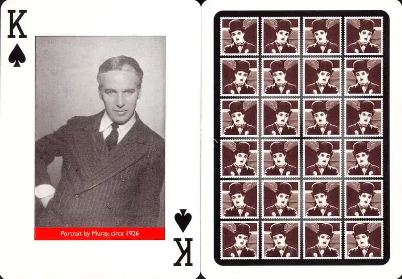 Charlie Chaplin, 2005, Playing Cards