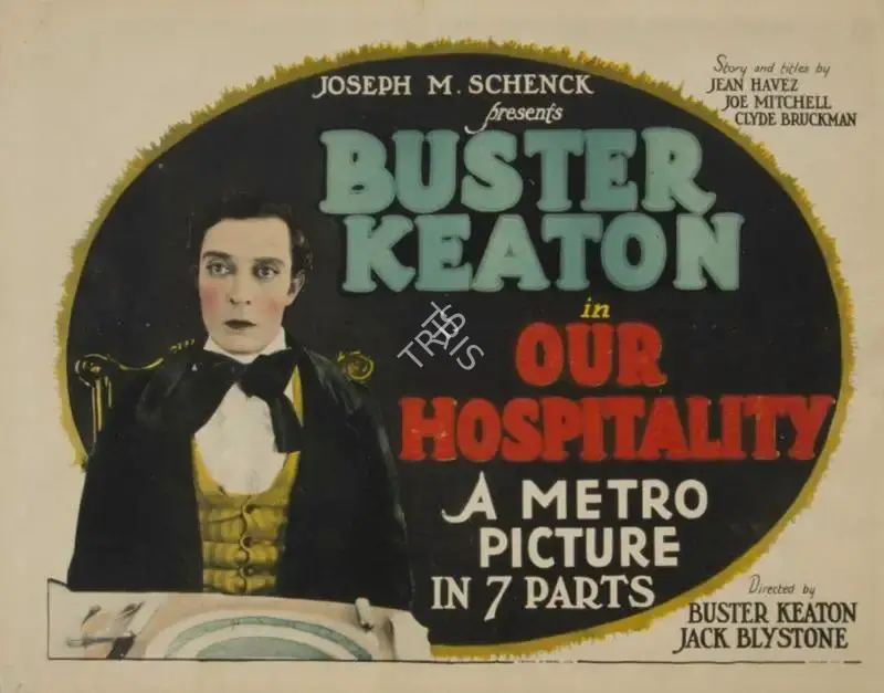 John G. Blystone (Director), Our Hospitality, 1923, Lobby card