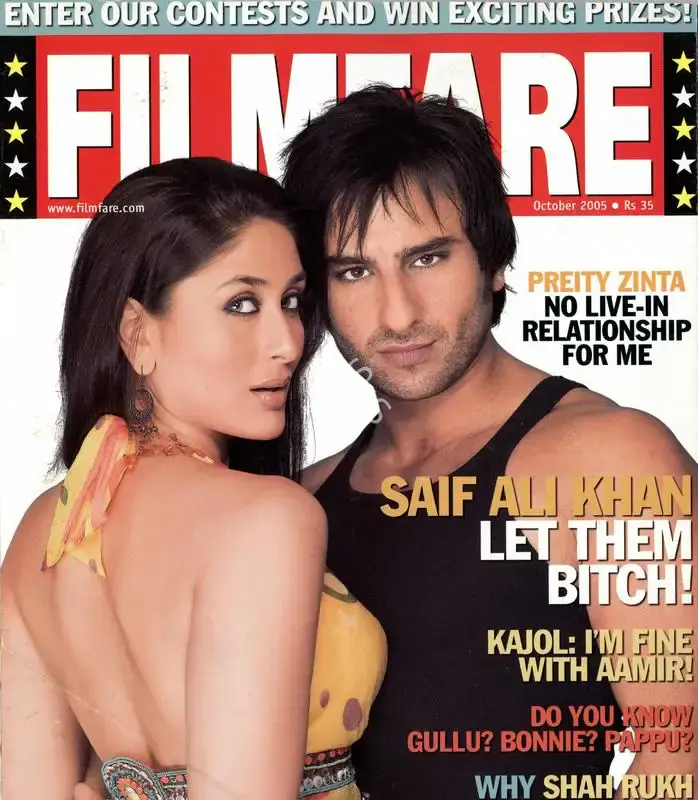 Shashi Baliga (Editor), Filmfare, 2005, Magazine