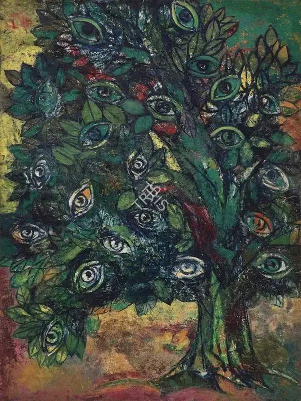 Sagara, Piraji (Artist). Untitled, 1975 | Painting, AG.Onl/22.02.25, 2025 · Asta Guru