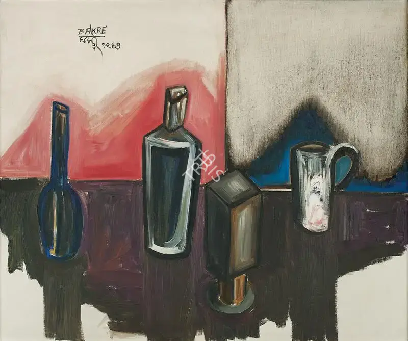S.K. Bakre (Artist), Untitled, 1961, Painting