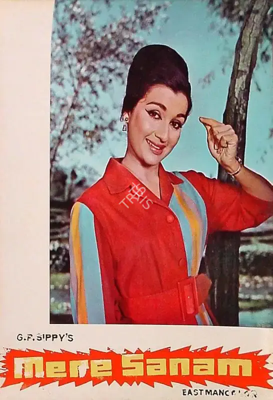 K. Vaikunth (Cinematographer), Mere Sanam, 1965, Lobby Card