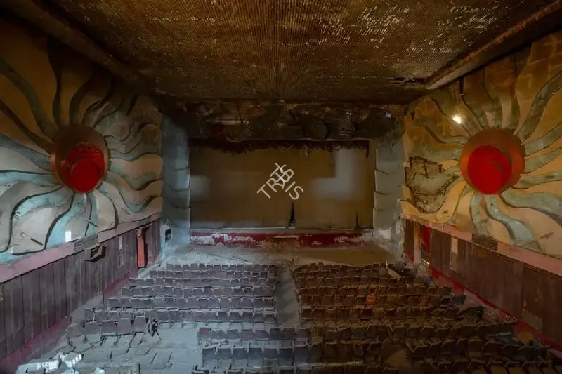 Hemant Chaturvedi (Photographer), Inside Bhopal Talkies, Bhopal, Madhya Pradesh, 2024, Contemporary Photograph