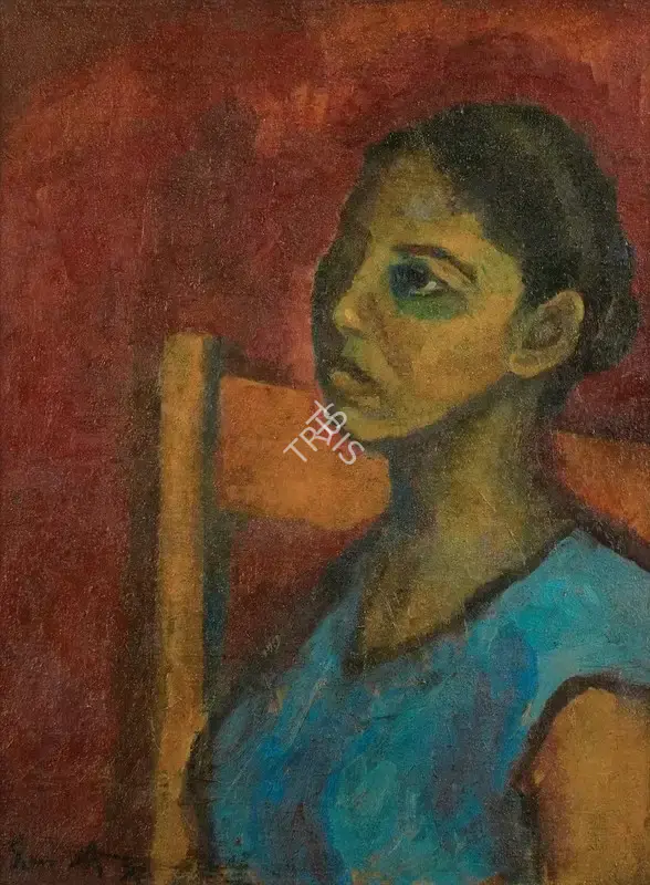 Hore, Somnath (Artist). Untitled, 1978 | Painting, AG.Mum/28.04.24, 2024 · Asta Guru