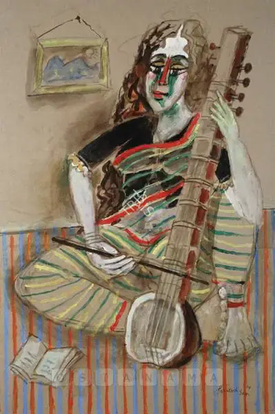 Sen, Paritosh (Artist). Untitled, 2004 | Painting, Sa.Onl/11.05.06, 2006 · Saffronart