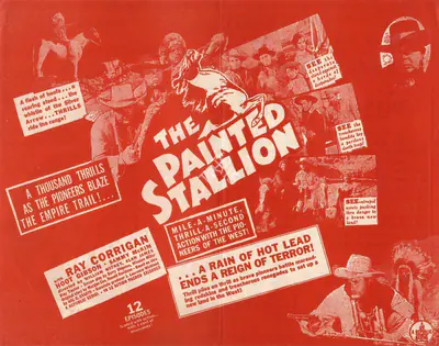 Alan James (Director), The Painted Stallion, 1937, Handbill