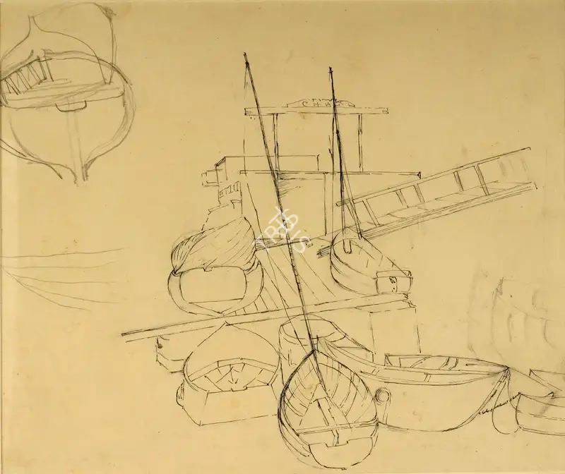 Nasreen Mohamedi (Artist), Untitled, 1959, Drawing