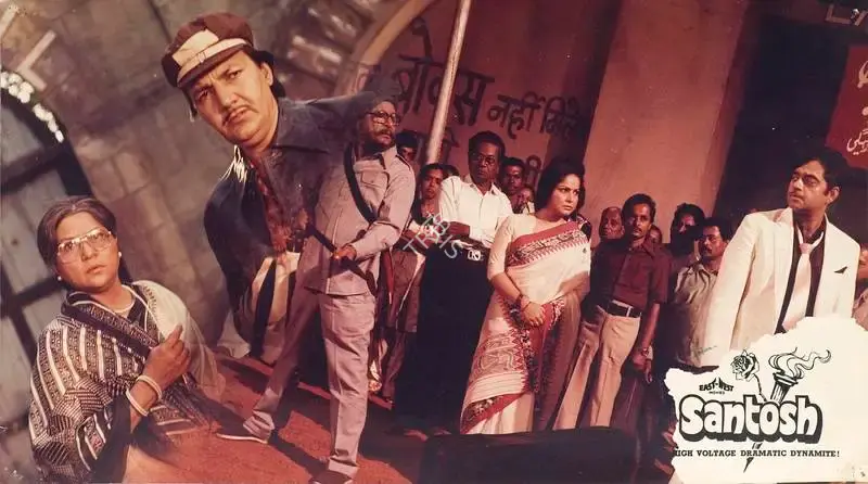 Rajan Kinagi (Cinematographer), Santosh, 1989, Lobby Card