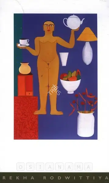 Rekha Rodwittiya (Artist), Old Fables New Myth, 2003, Solo Exhibition Invitation