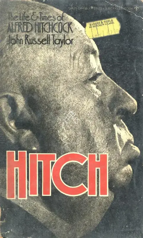 John Russell Taylor (Author), Hitch, 1978, Authored Book