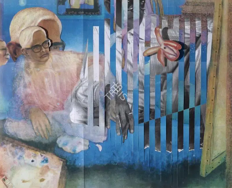 Sundaram, Vivan (Artist). Ab Dost Nahi Aate, 2004 | Collage, Sa.Onl/07.04.22, 2022 · Saffronart