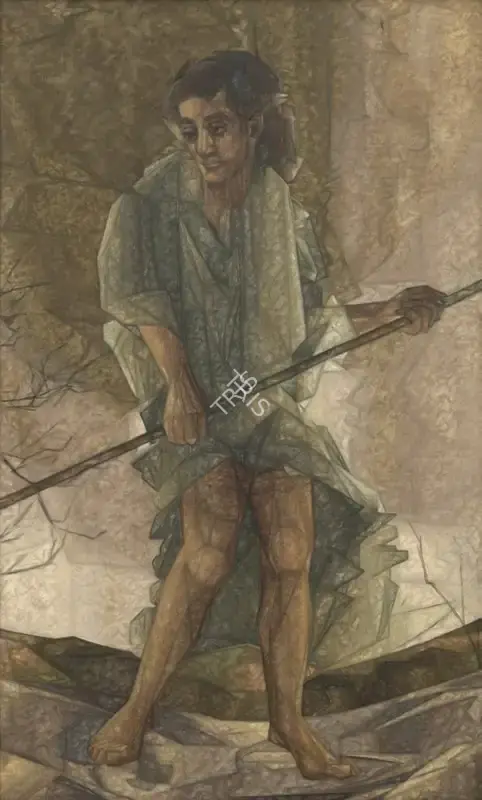 Sabavala, Jehangir (Artist). The Anchorite, 1983 | Painting, Sa.Del/27.09.25, 2025 · Saffronart